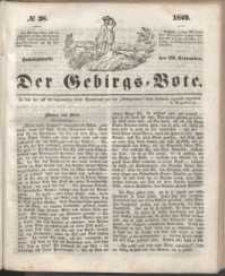 Der Gebirgsbote, 1849, nr 38
