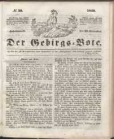 Der Gebirgsbote, 1849, nr 39