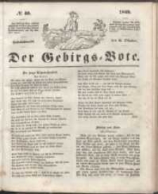 Der Gebirgsbote, 1849, nr 40