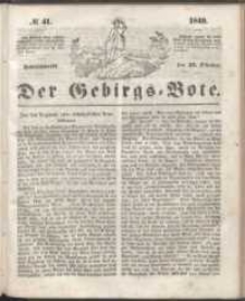 Der Gebirgsbote, 1849, nr 41