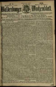 Waldenburger Wochenblatt, Jg. 45, 1899, nr 4
