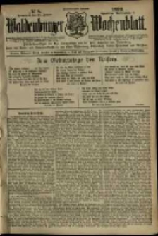 Waldenburger Wochenblatt, Jg. 45, 1899, nr 8