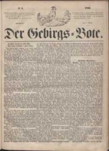 Der Gebirgsbote, 1863, nr 8
