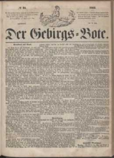 Der Gebirgsbote, 1863, nr 24