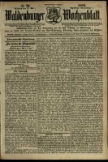 Waldenburger Wochenblatt, Jg. 45, 1899, nr 23