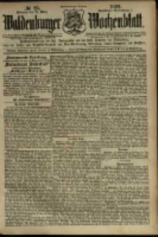 Waldenburger Wochenblatt, Jg. 45, 1899, nr 25