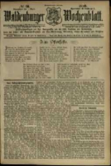 Waldenburger Wochenblatt, Jg. 45, 1899, nr 26