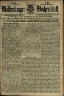 Waldenburger Wochenblatt, Jg. 45, 1899, nr 30
