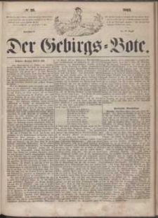 Der Gebirgsbote, 1863, nr 35