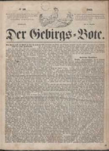 Der Gebirgsbote, 1863, nr 50