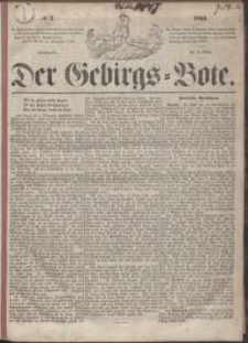 Der Gebirgsbote, 1864, nr 7
