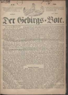 Der Gebirgsbote, 1864, nr 9