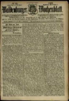 Waldenburger Wochenblatt, Jg. 45, 1899, nr 34