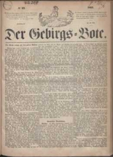 Der Gebirgsbote, 1864, nr 22