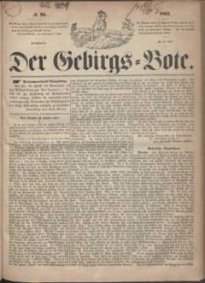 Der Gebirgsbote, 1864, nr 25