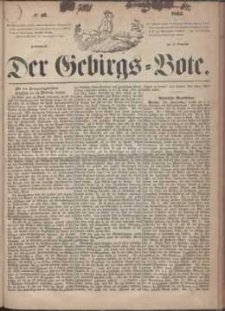 Der Gebirgsbote, 1864, nr 46