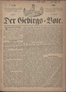 Der Gebirgsbote, 1864, nr 52