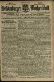 Waldenburger Wochenblatt, Jg. 45, 1899, nr 41