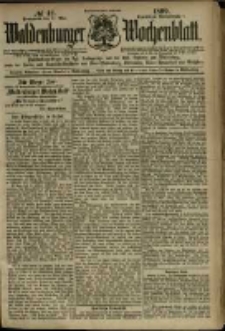 Waldenburger Wochenblatt, Jg. 45, 1899, nr 42