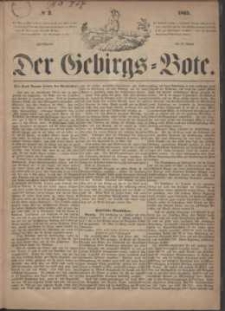 Der Gebirgsbote, 1865, nr 3