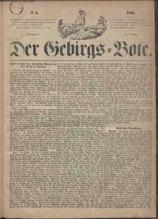 Der Gebirgsbote, 1865, nr 5