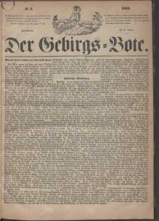 Der Gebirgsbote, 1865, nr 8