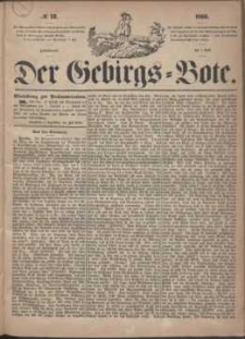 Der Gebirgsbote, 1865, nr 13