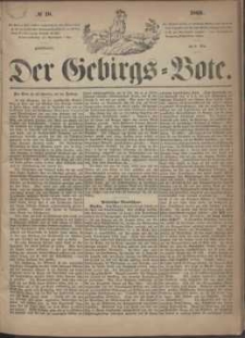 Der Gebirgsbote, 1865, nr 18