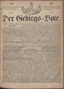 Der Gebirgsbote, 1865, nr 22