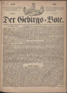 Der Gebirgsbote, 1865, nr 24
