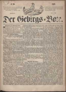 Der Gebirgsbote, 1865, nr 25