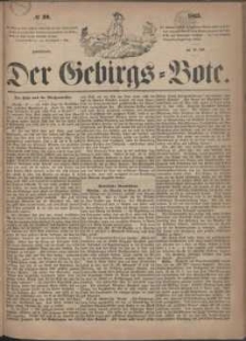 Der Gebirgsbote, 1865, nr 30