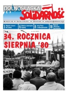 Dolnośląska Solidarność, 2014, nr 7/8 (347-248)
