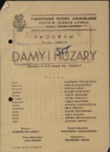 Damy i huzary - program [Dokument życia społecznego]
