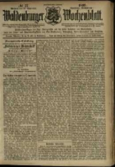 Waldenburger Wochenblatt, Jg. 45, 1899, nr 77