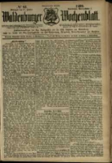 Waldenburger Wochenblatt, Jg. 45, 1899, nr 83