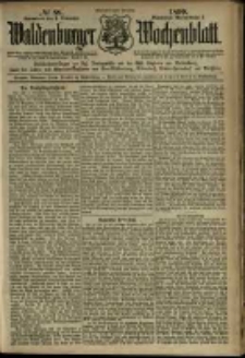 Waldenburger Wochenblatt, Jg. 45, 1899, nr 88