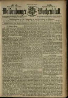 Waldenburger Wochenblatt, Jg. 45, 1899, nr 89
