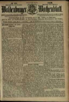 Waldenburger Wochenblatt, Jg. 45, 1899, nr 92