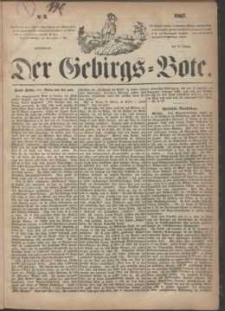 Der Gebirgsbote, 1867, nr 3