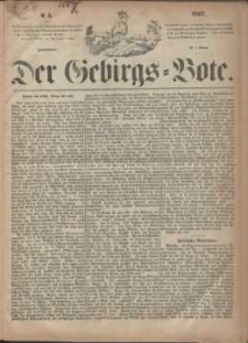 Der Gebirgsbote, 1867, nr 5
