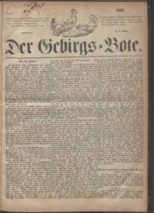 Der Gebirgsbote, 1867, nr 8