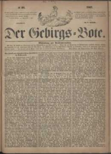 Der Gebirgsbote, 1867, nr 38