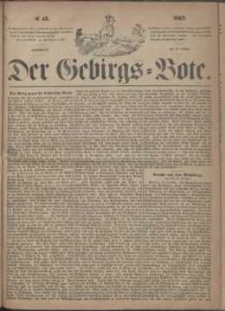 Der Gebirgsbote, 1867, nr 42