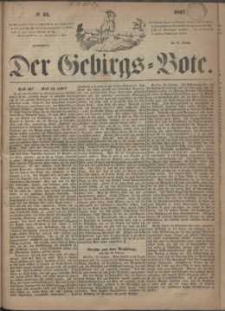 Der Gebirgsbote, 1867, nr 43