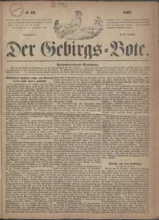 Der Gebirgsbote, 1867, nr 52