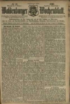 Waldenburger Wochenblatt, Jg. 46, 1900, nr 11