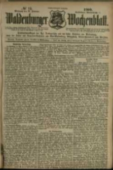 Waldenburger Wochenblatt, Jg. 46, 1900, nr 15