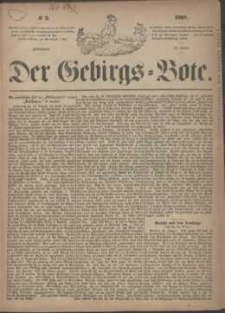 Der Gebirgsbote, 1868, nr 3