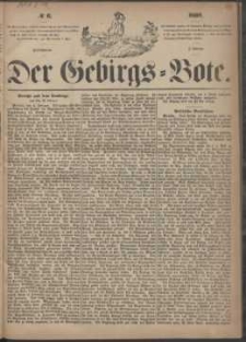 Der Gebirgsbote, 1868, nr 6